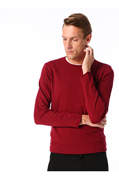 People By Fabrika Erkek Bordo Kazak SPBF4WM-KZK5002