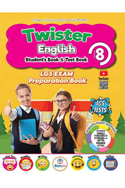 Bilimyolu Yayıncılık 8. Sınıf Twister English Student's Book & Workbook İbrahim Sargın