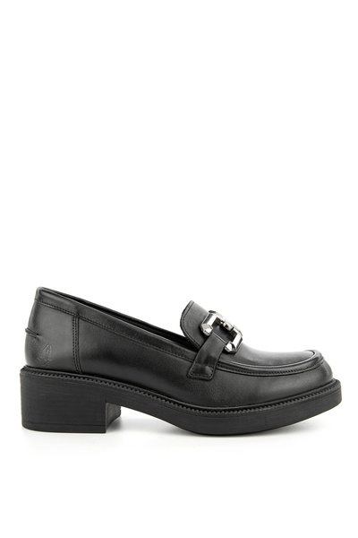 Hush Puppies Чорні жіночі шкіряні лофери 725018-001