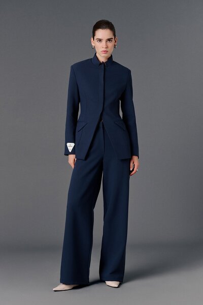 VATKALI Premium Belted Blazer Jacket