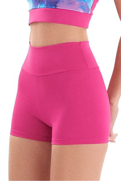 josejuan Pantaloni scurti sport mini pentru femei Leggings cu talie înaltă Strângere 7400