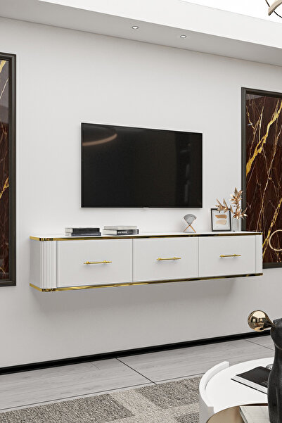 Givayo Mobilya NAPOLİ TV ÜNİTESİ 180 cm Duvara Monte