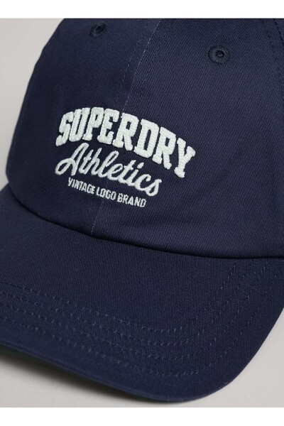 SUPERDRY Lacivert Erkek Şapka W9010175AADQ_GRAPHIC BASEBALL CAP