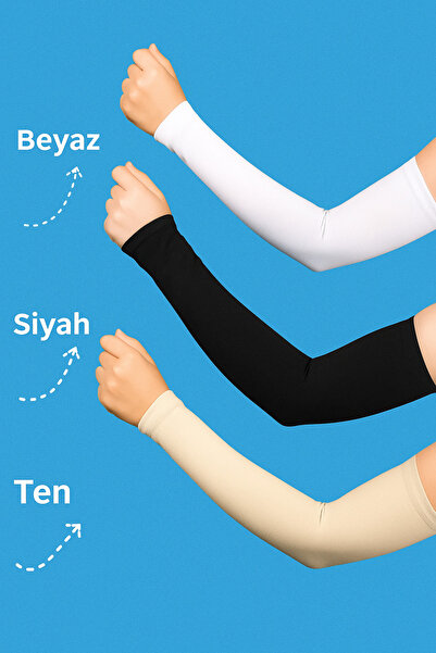 ALDAİR 3 ζεύγη χτενισμένα βαμβακερά μανίκια πολλαπλών χρήσεων