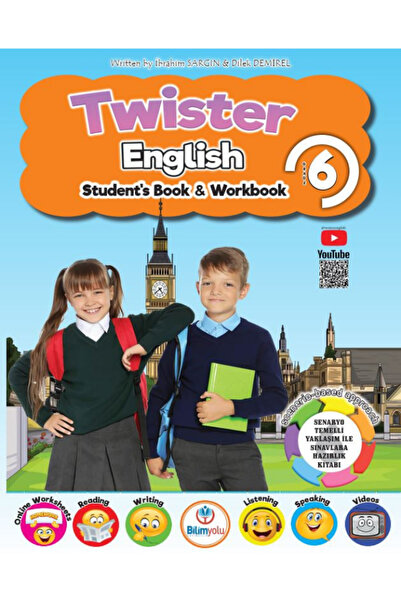 Bilimyolu Yayıncılık 6. Sınıf Twister English Student's Book & Workbook İbrahim Sargın