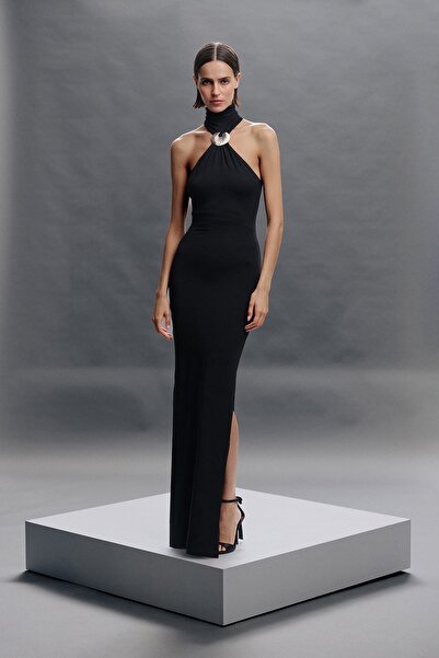 VATKALI Halter Neck Maxi Dress - Exclusive Collection