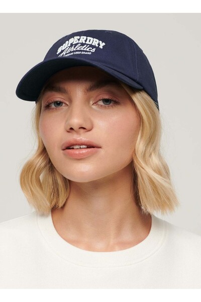 SUPERDRY Lacivert Erkek Şapka W9010175AADQ_GRAPHIC BASEBALL CAP