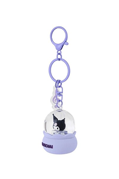 Miniso Sanrio Lisanslı Kuromi Kristal Top Sulu Anahtarlık