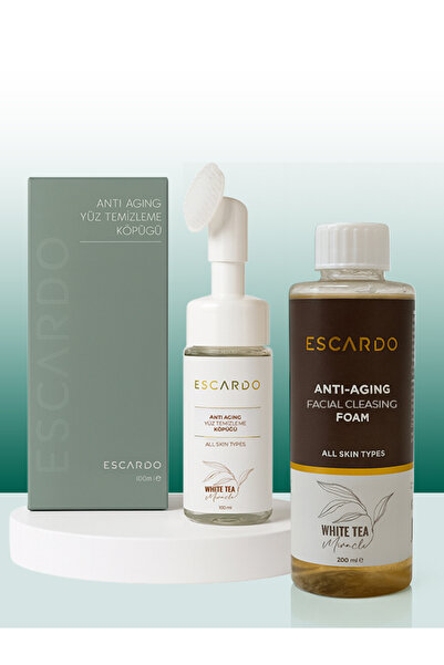 ESCARDO رغوة تنظيف الوجه المضادة للشيخوخة 100 مل رغوة تنظيف الوجه المضادة للش...