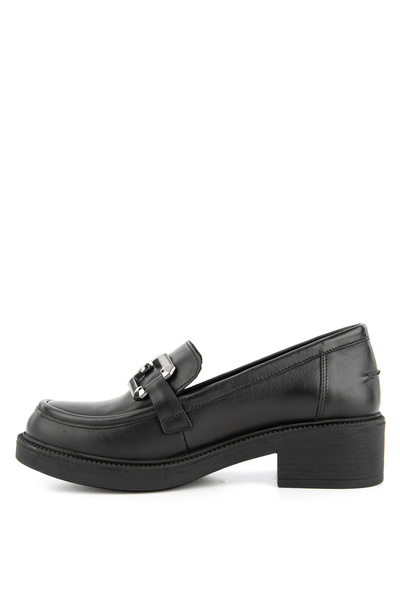 Hush Puppies Чорні жіночі шкіряні лофери 725018-001