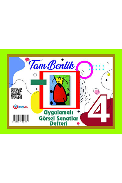 Bilimyolu Yayıncılık 4.Sınıf Küçük Boy (25X35) Tam Benlik Uygulamalı Görsel S...
