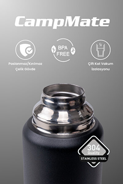 Cooker 750 ml Stainless Steel Double Layer Thermos-24 Hours Hot, 48 Hours Cold (Camping, Office, Travel) Thermos.