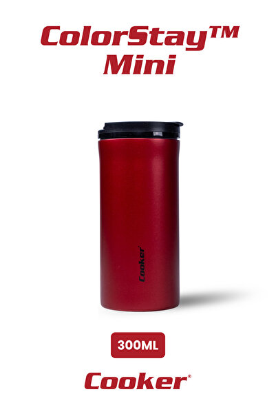 Cooker 300 ml Paslanmaz Çelik Termos – 6 Saat Sıcak Soğuk, Sızdırmaz, Koku Yapmaz, Sağlıklı