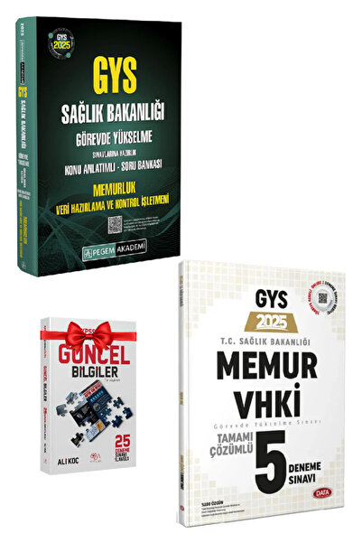 Pegem Akademi Yayıncılık 2025 Pegem GYS Sağlık Bakanlığı Görevde Yükselme Mem...