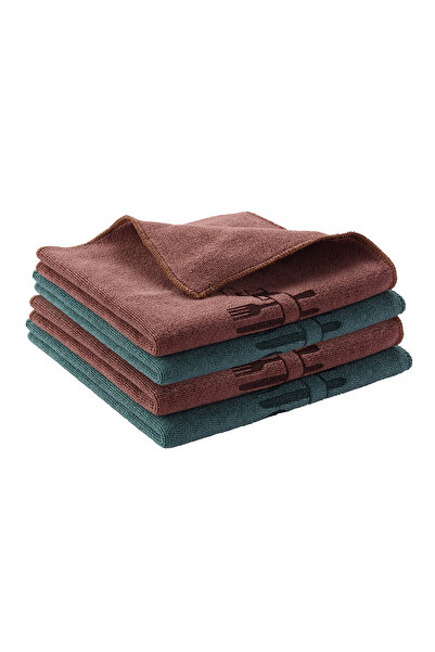 Lawazim Kitchen Mop - Microfiber Cleaning Cloths, Absorbent, Reusable, Fast Drying, Scratch-Free, for Kitche