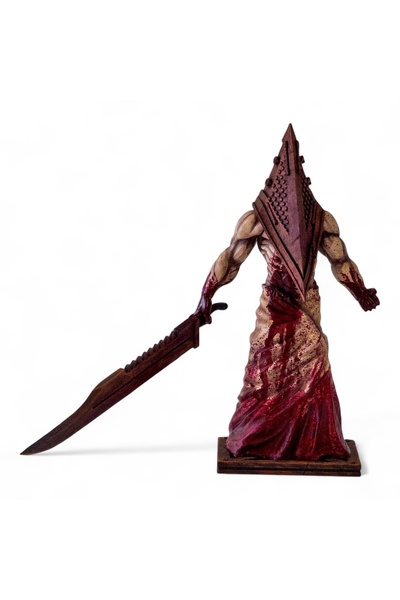 Silent Hill Pyramid Head 30cm,silent hill 2,video oyunları