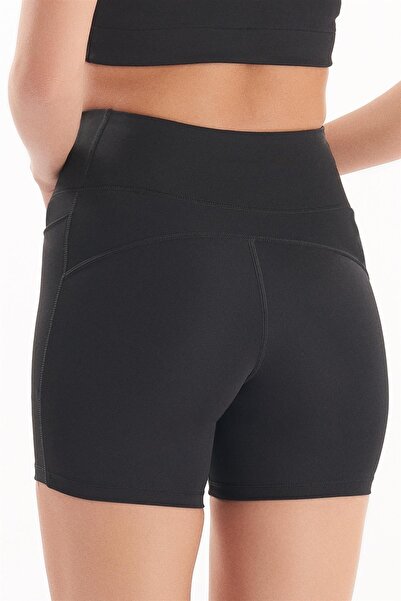 josejuan Γυναικείο σορτς ποδηλασίας με ψηλή μέση - κοντό αθλητικό κολάν με διπλές τσέπες 7109