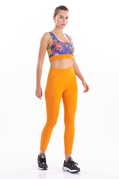 josejuan Leggings sport pentru femei cu talie înaltă și buzunare duble 7107 - Toprifier