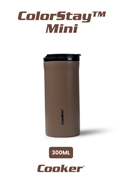 Cooker 300 ml Paslanmaz Çelik Termos – 6 Saat Sıcak Soğuk, Sızdırmaz, Koku Yapmaz, Sağlıklı