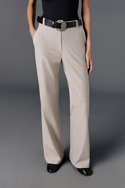 VATKALI High-Waisted Straight-Fit Pants