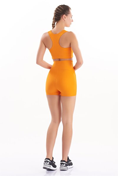 josejuan Pantaloni scurți sport pentru femei cu talie înaltă - Ferming 7500