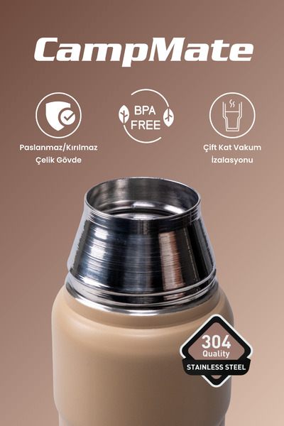 Cooker 500 ml Double Layer Leak Proof Stainless Steel Thermos – 12 Hours Warm, 24 Hours Cold Protection