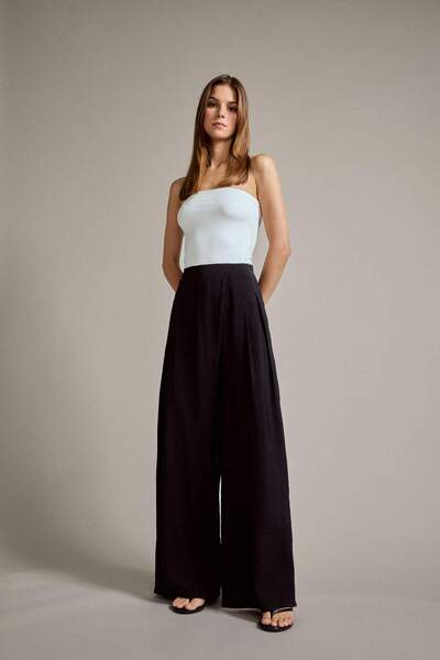 DeFacto Wide Leg Wide Loose-Fit Pants G2722Ax25Au