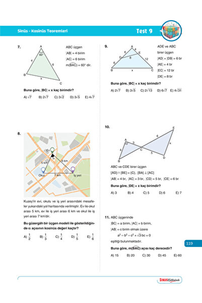 Sınav Yayınları Sınav Kalitesinde 10. Sınıf Tüm Dersler Soru Bankası