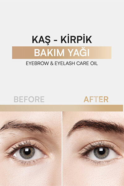K K-CARE Cosmetics Kaş & Kirpik Bakım Yağı - 30 ml