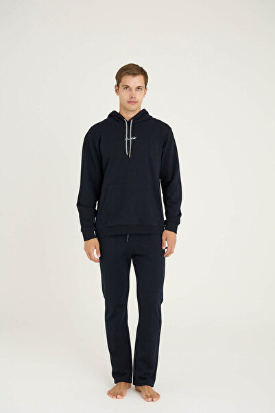 KLY Men's Hooded Tracksuit Set 100% Cotton 7215