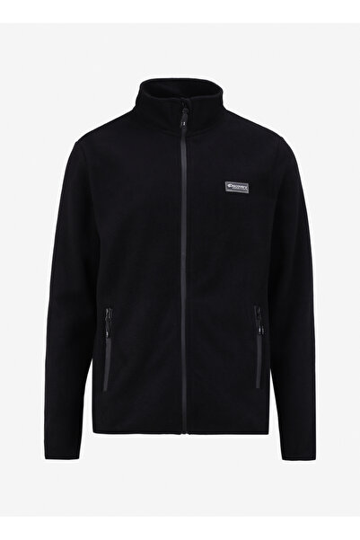 Discovery Expedition Siyah Erkek Dik Yaka Basic Polar Sweatshırt D4WM-SWT3994