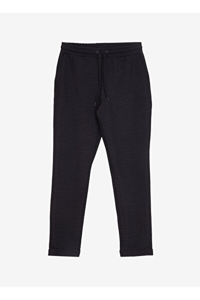 Fabrika Siyah Kadın Eşofman Altı F4WL-EA0537