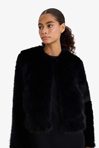 DeFacto Regular Fit Suni Kürk F2147AX25WN