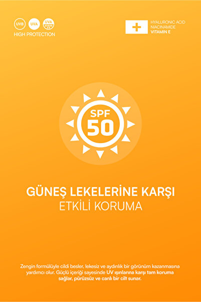 K K-CARE Cosmetics Sun Screen 50 Spf Güneş Kremi - 150 ml