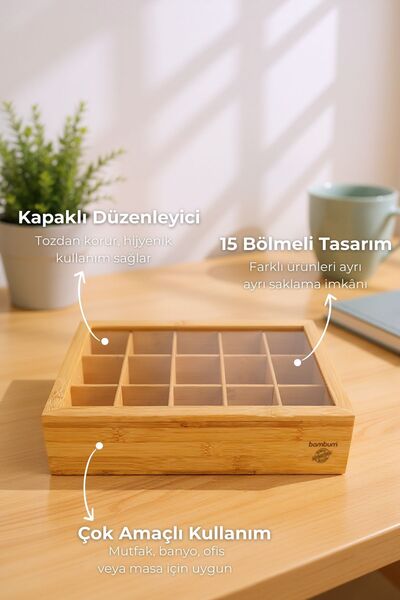 Bambum Sivir 15 Compartment Organizer