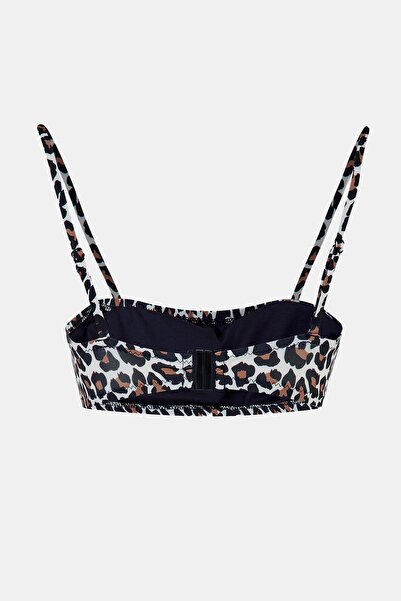 Amarelle Μπλουζάκι μπικίνι με αφαιρούμενα μαξιλαράκια με σχέδιο λεοπάρ της Κάπεταν