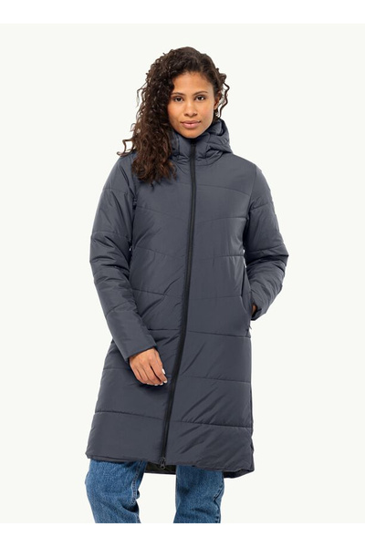 Jack Wolfskin Antrasit Erkek Kapüşon Yaka Regular Fit Ceket 1207501DEUTZER CO...