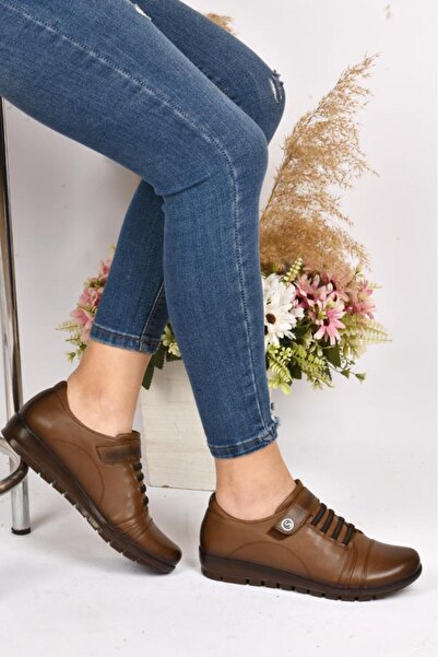 Scavia Ortho Pedik Daily Genuine Leather Shoes