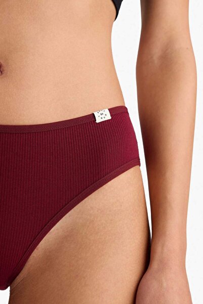 DeFacto Ribana 3'lü Brief Külot-Fall in Love D6404AX25AU