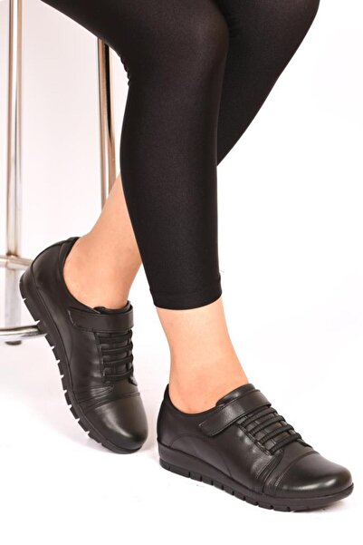 Scavia Ortho Pedik Daily Genuine Leather Shoes