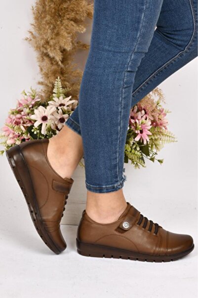 Scavia Ortho Pedik Daily Genuine Leather Shoes