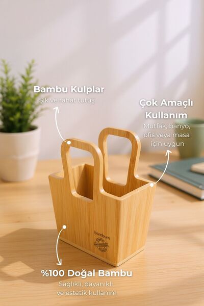 Bambum Ashe Desk Organizer
