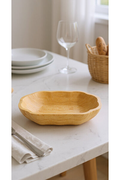 Bambum Tremble Salad & Fruit Bowl Shallow Rectangular