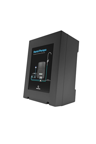 Sumosu Harici Pompa - Pompasız Su Arıtma Cihazını Pompalıya Çevirin - Siyah