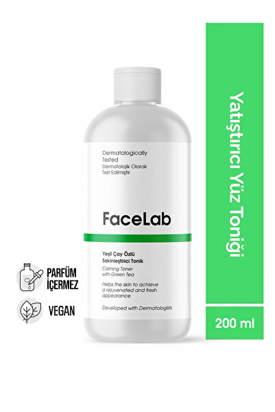 FaceLab Yeşil Çay Özlü Yatıştırıcı Tonik 200 ml