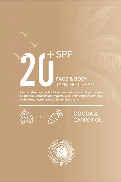 K K-CARE Cosmetics Bronzlaştırıcı Vücut Kremi - 100 ml