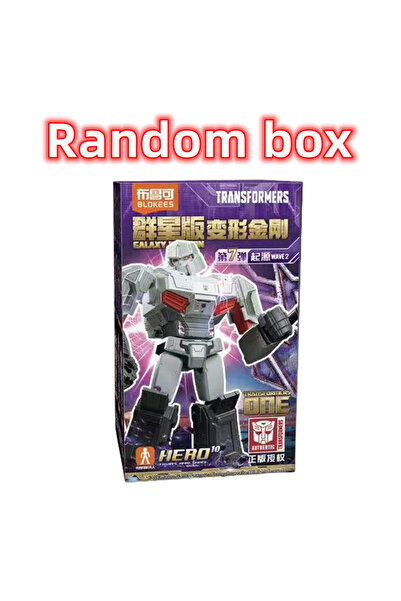 Choice 1Pcs 1/9Pcs Transformer ONE building block Galaxy 7 Megatron Orion Pax Alpha Trion Starscream shockw