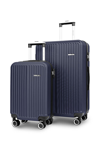 PARAJOHN مجموعة حقائب ريدج ABS من قطعتين - حقيبة كابينة 10 كجم وحقيبة عربة كب...