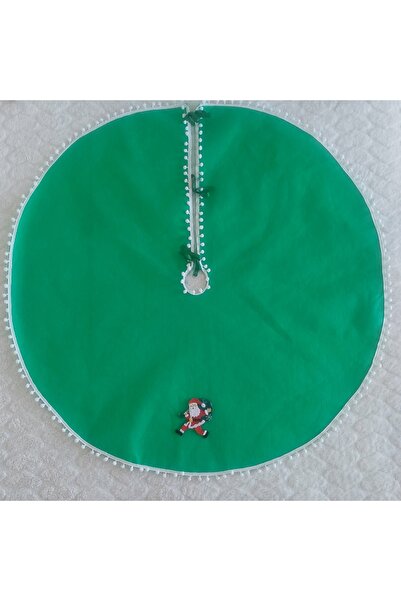 Babyelos غطاء سجادة من الصوف على شكل شجرة الصنوبر مع حواف من الفرو الصناعي با...