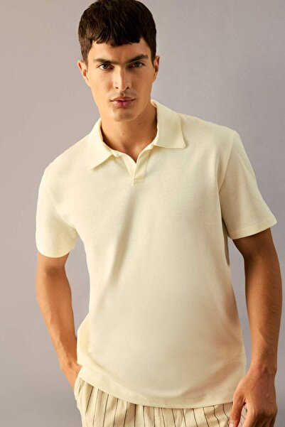 DeFacto Regular Fit Polo Yaka Kısa Kollu Tişört F8363AX25SM